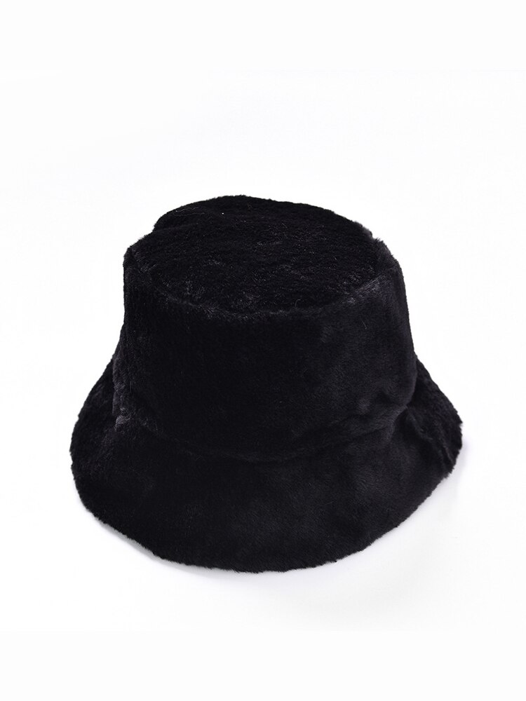 Goplus vinter dame hat afslappet sort varm hat til pige sombreros de mujer czapka zimowa damska gorros de invierno: Sort