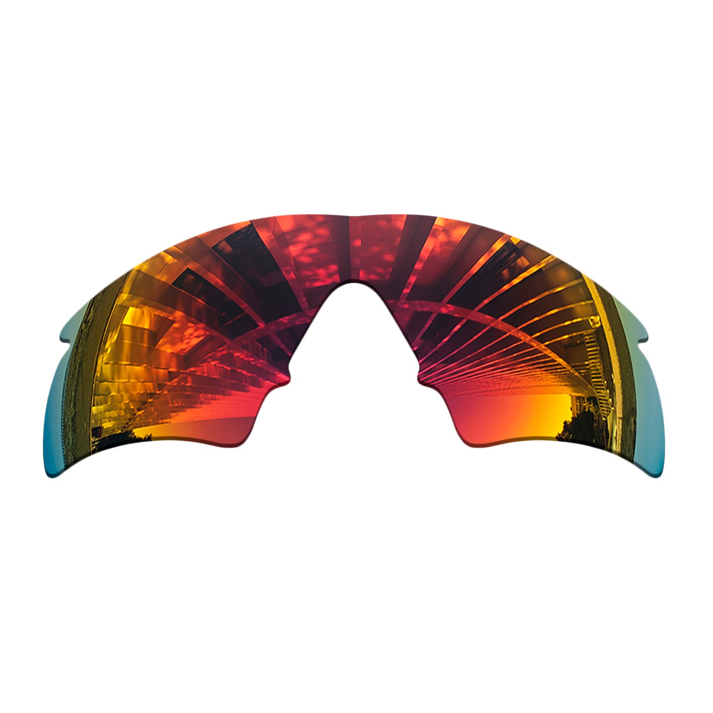 Gepolariseerde Vervanging Lense Voor-Oakley M Frame Hybrid Zonnebril Frame True Kleur Mirrored Coating-Opties: Midnight Sun