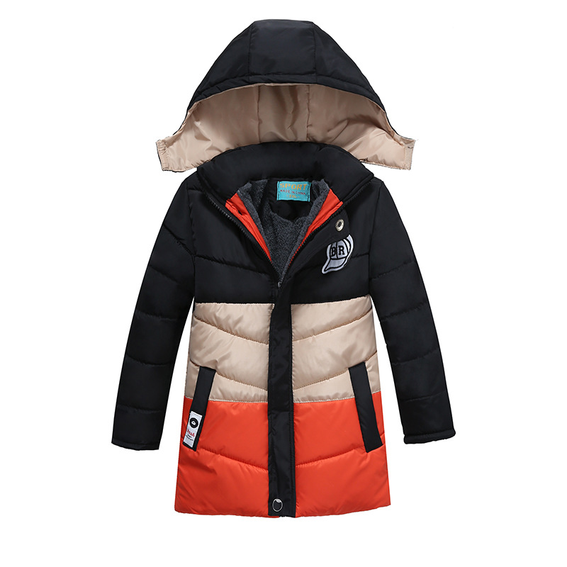 Winter Jongen Katoenen Jas: Rood / 9m