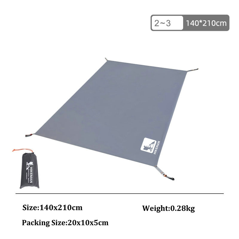 Camping Tent Tarp 210D Waterproof Ground Sheet Mat Multifunction Square,Hexagon,Octagon Picnic Mattress Car Awning Canopy: M