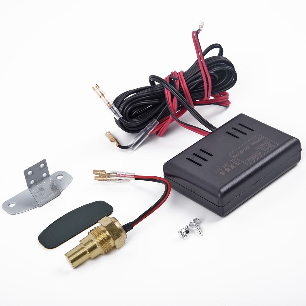 12v-24v auto lcd digitale watertemperatuurmeter met sensor 10mm