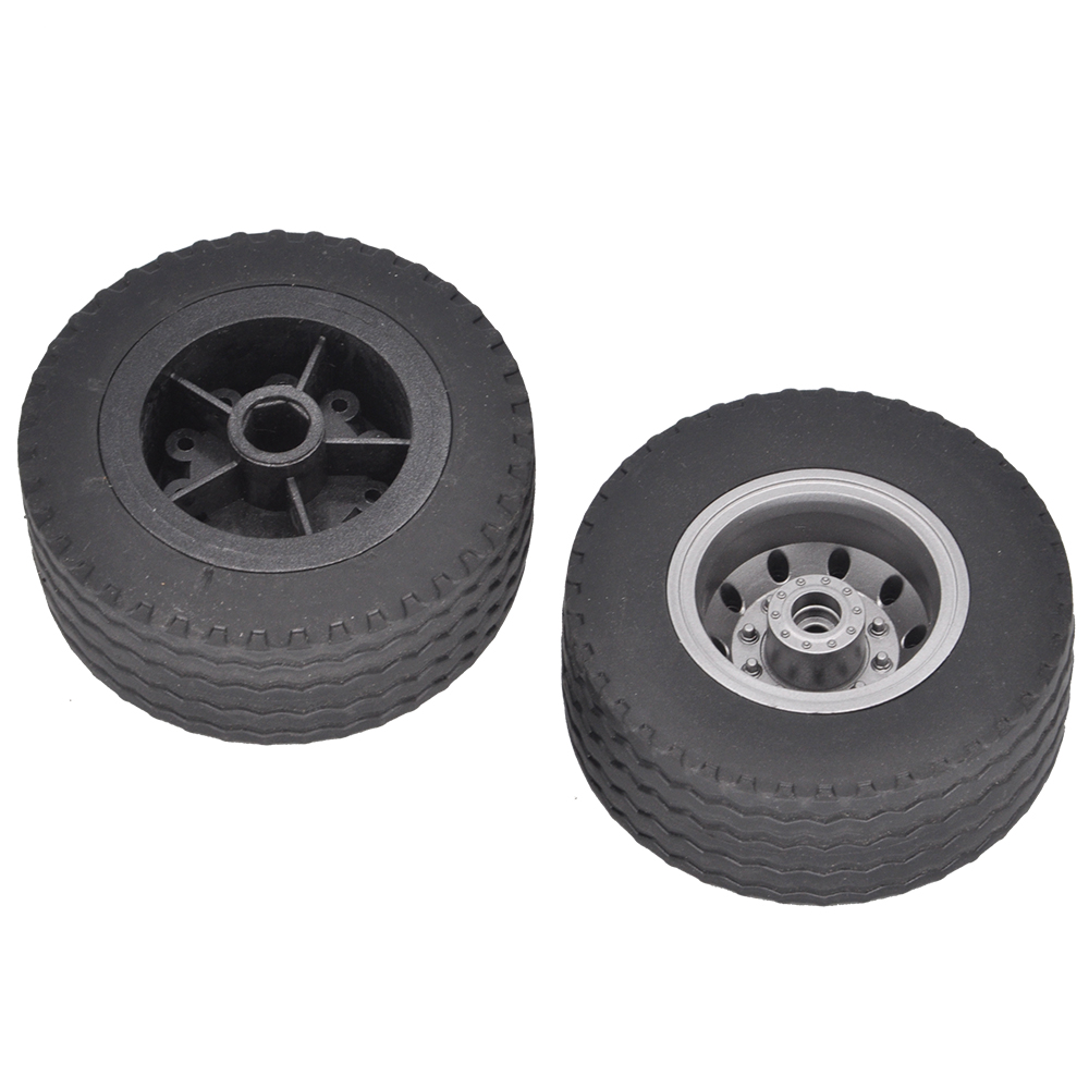 Huina 1573/1582 Rc Dump Truck Orignal Voor/Achter Tire Speelgoed Model Onderdelen