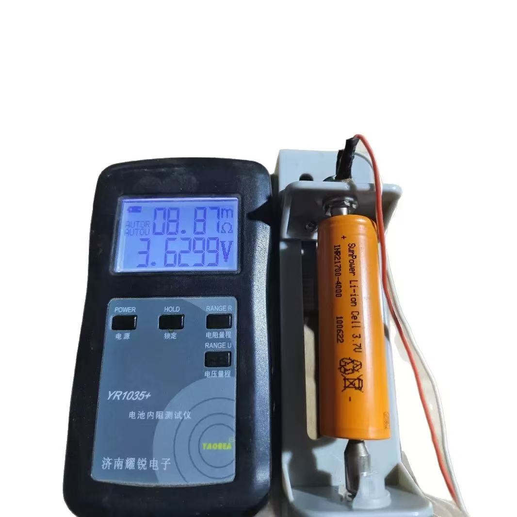 21700 Lithium Battery 4000mAh 3.7V 10C 40A Discharge Rechargeable Li-ion Batteries 21700 Power Cell Internal Resinstance 9~12mΩ