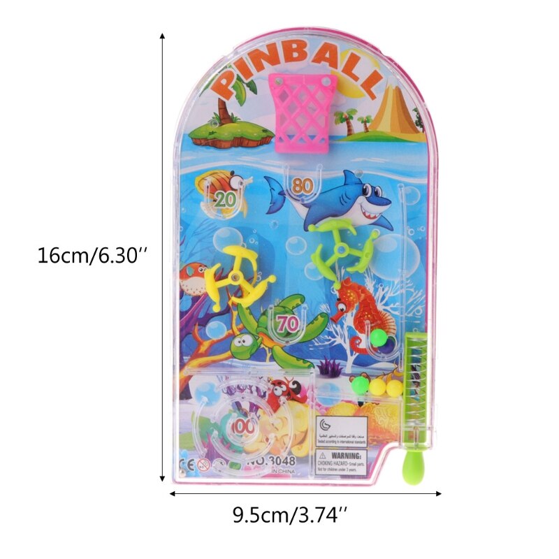 Novelty Pocket Pinball Toy Funny Party Games Machine Mini Puzzle Plaything