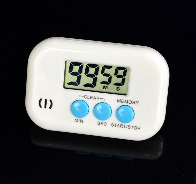 Alarma electrónica contador hasta la cocina Digital de cocina reloj magnético LCD temporizador