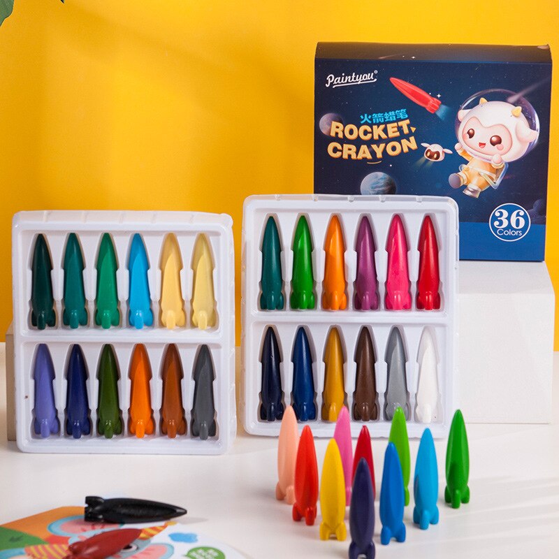 Dewang Kleuren Om Verf Kinderen Kleurpotloden Kit Voor Kinderen Kleurpotlood Kleurpotloden Voor Kinderen Geen Vuile Handen Tekening Schoolbenodigdheden