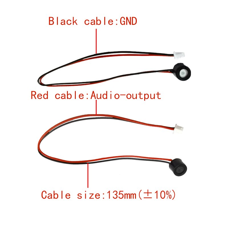 Webcam Camera Audio Pickup microphone Strong anti-noise high sensitivity 6050 MIC