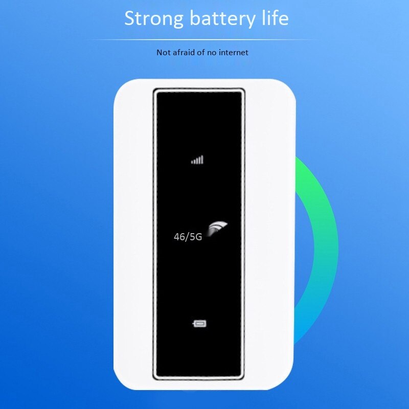 MiFi-enrutador 4G compatible con tarjeta SIM 5G, Router Wifi 4G de 150Mbps, punto de acceso WiFi móvil para coche con ranura para tarjeta Sim