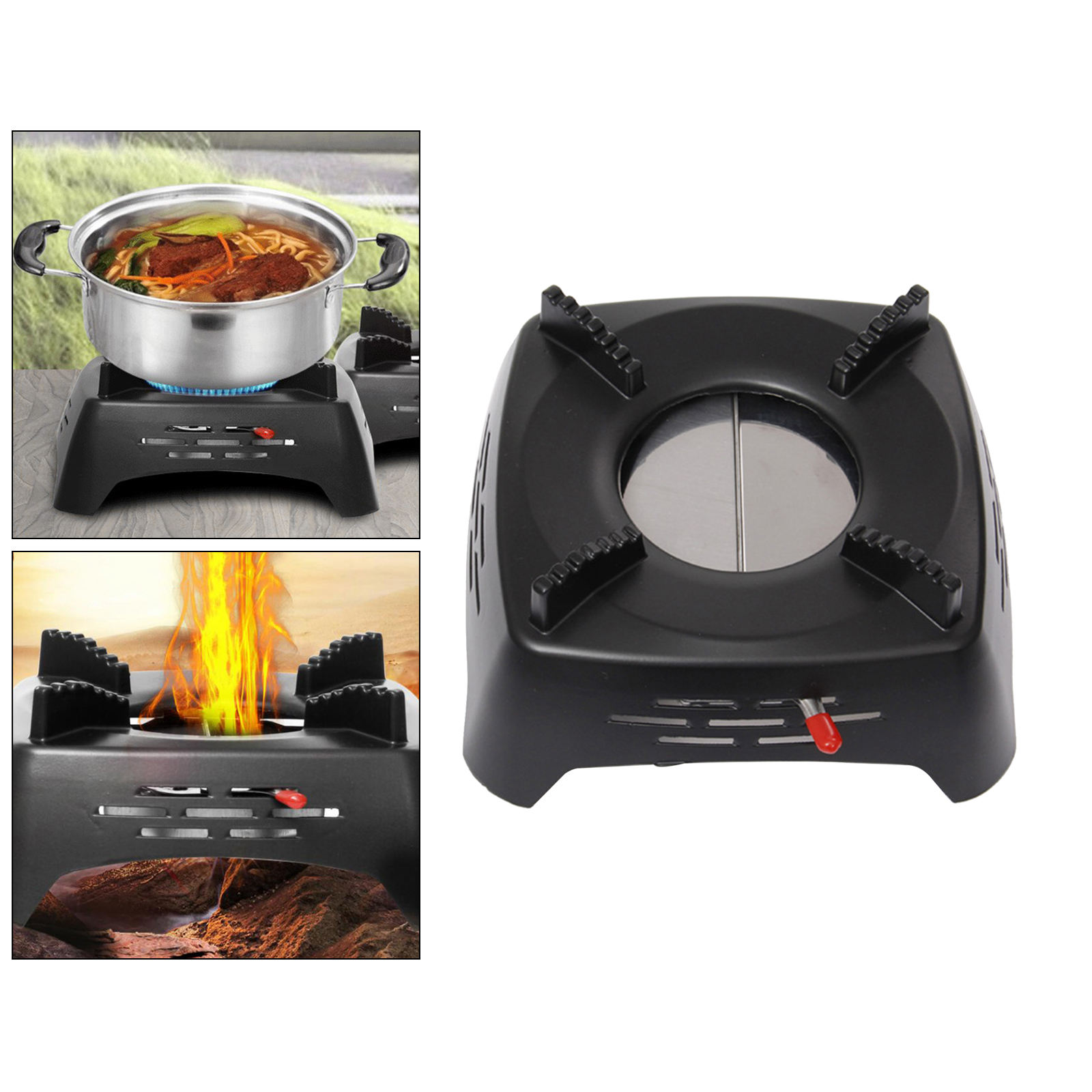 Mini Alcohol Brander Kachel Camping Wandelen Alcohol Kachels Draagbare Rvs Mini Kachel Met Rek Voor Vaste Alcohol Brandstof Camping Picknick