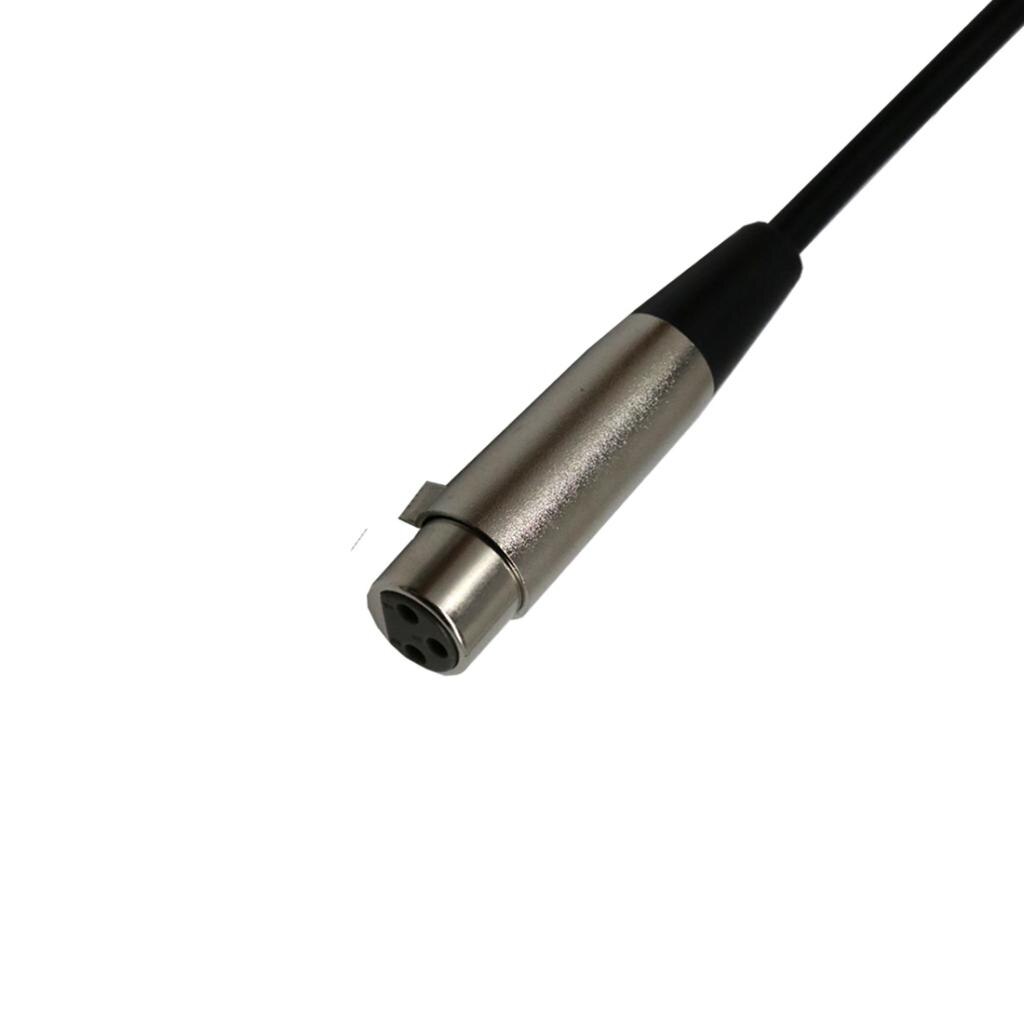Convert XLR Cable to USB Microphone Cord Connector Extension Wiring