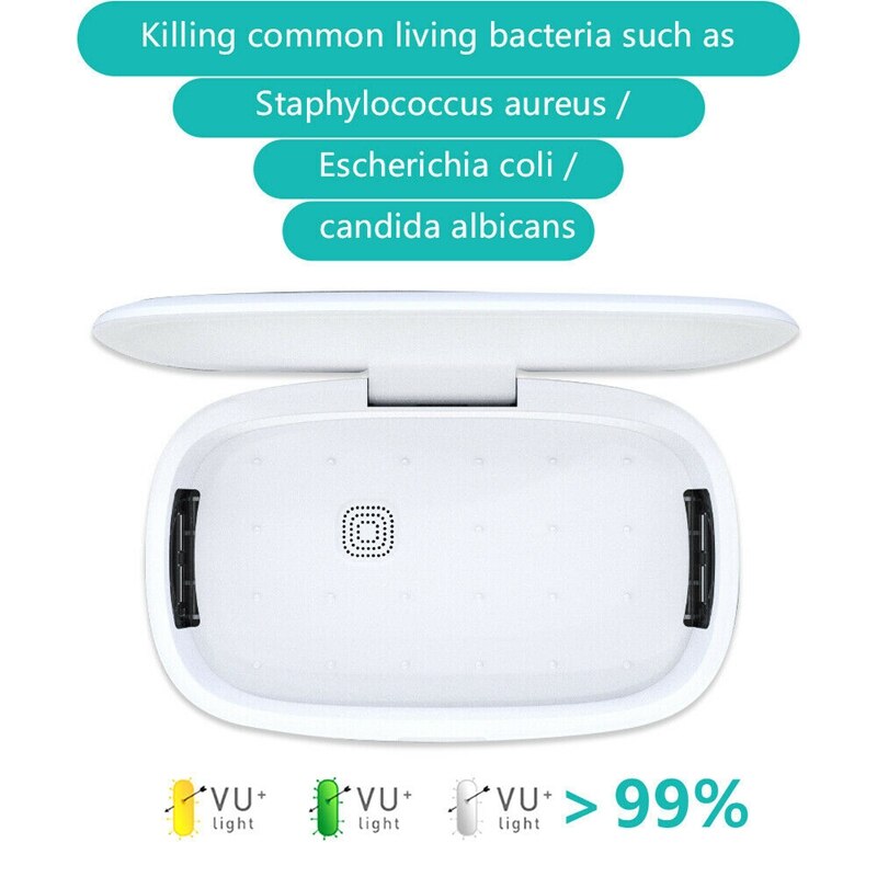 3 in 1 UV Light Sanitization Box Phone Disinfect Box Aromatherapy Box with Fast Wireless Charging