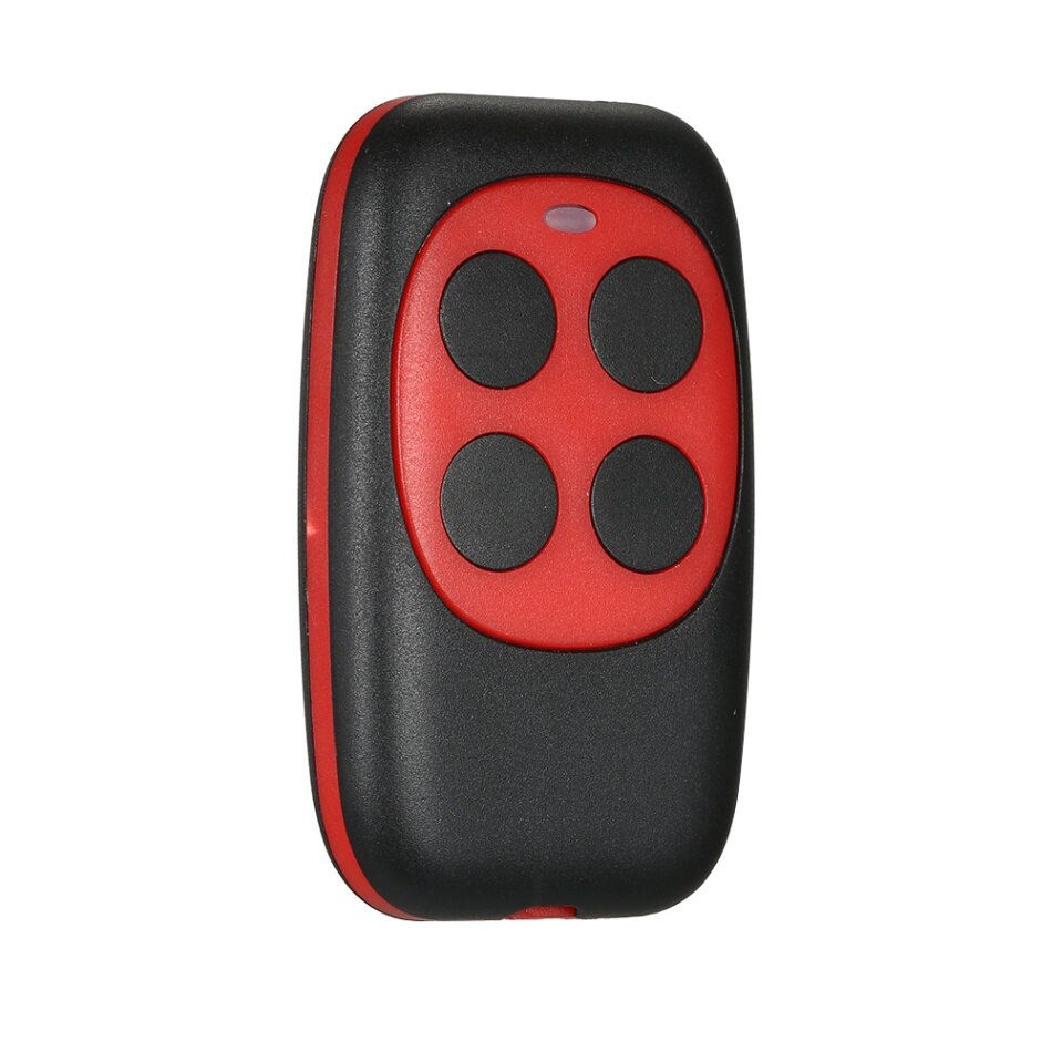433 MHz RF Code Remote Control Copy 4 Key Cloning Duplicator Universal Key Fob for Electric Garage Door Controller,Yellow: Red