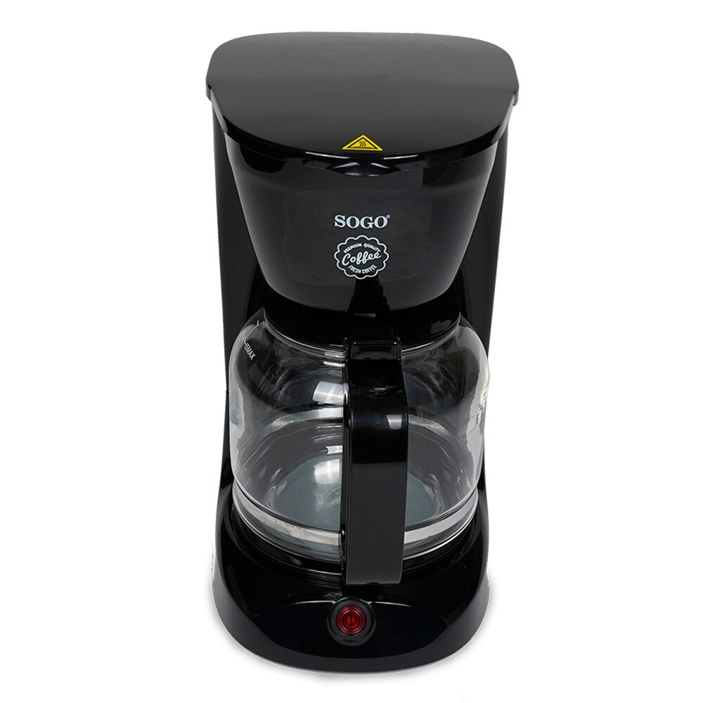 Cafetera automática goteo de Sogo, 15 tazas, , moderna, potente, rapida, portatil, 1,8L, luz, jarra, filtro, termostato, cafetera, cafeteras