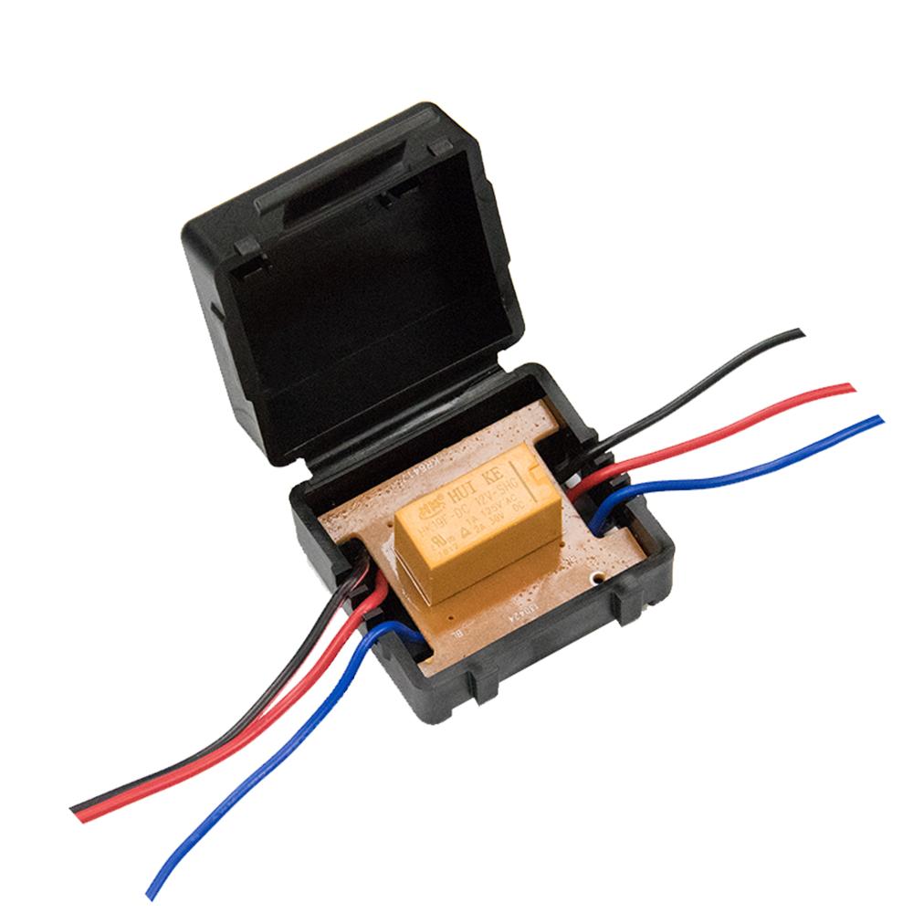 Current interference filter + 12V for reversing camera with clocked current (pulse width modulation)