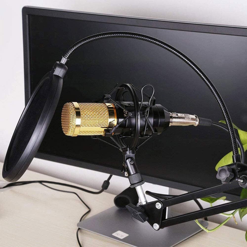 BM 800 karaoke microphone BM800 studio condenser mikrofon mic bm-800 For KTV Radio Braodcasting Singing Recording computer