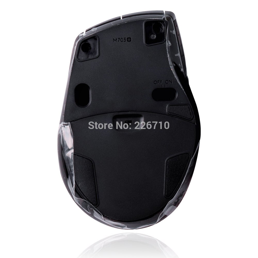 o.riginal mouse top shell + bottom shell+side key mouse case for L.ogitech M705 mouse housing repair accessories