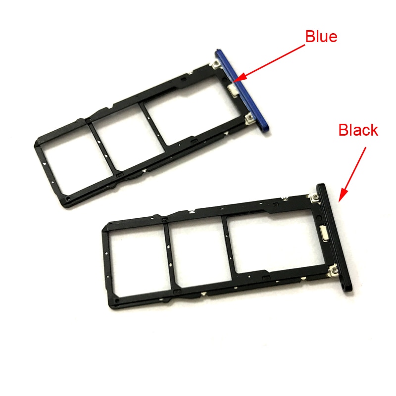 SIM Card Tray For Asus ZenFone 4 Max ZC520KL SIM Card + TF SD Card Tray Holder Slot Replacement Parts Blue/Pink/Gold