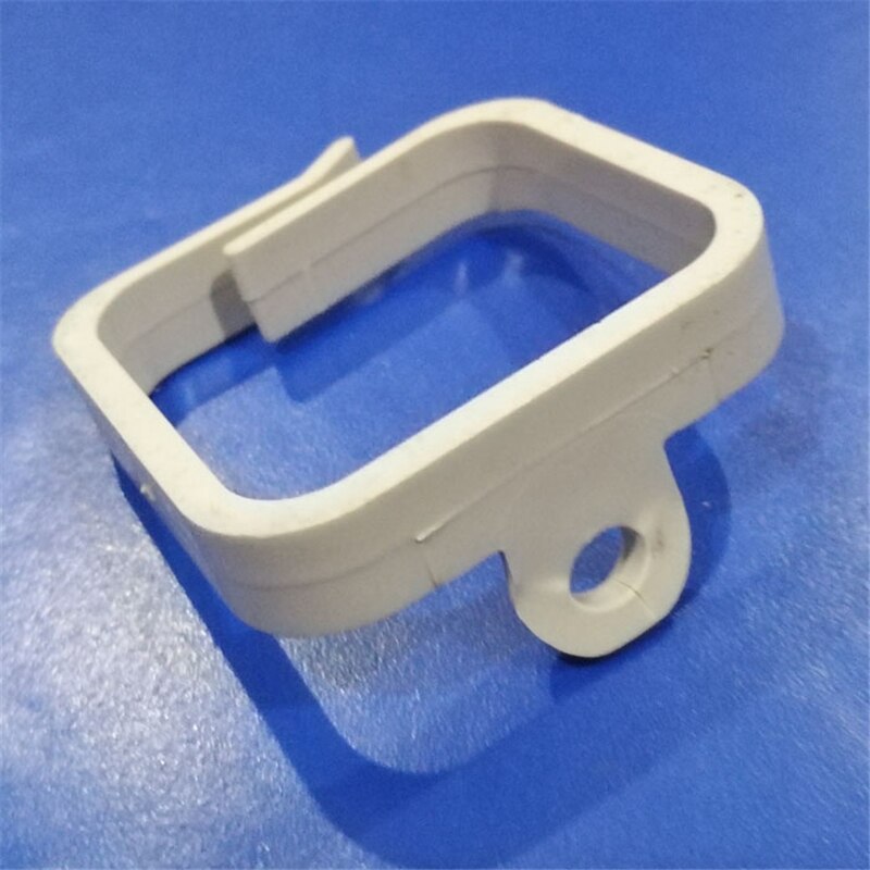 100PCS cable manager ring ABS plastic for distribution box cable management for network cabinet white 34*35*16mm factory ELINK
