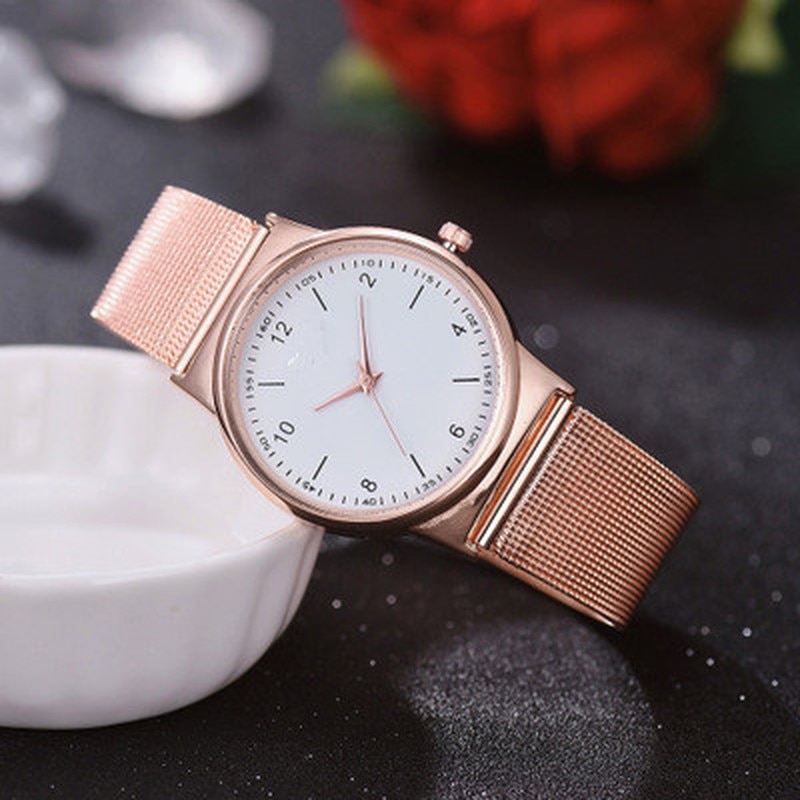 Women Watches Luxury Wrist watch relogio feminino Clock for Women Milanese Steel Lady Rose Gold Quartz Ladies Watch