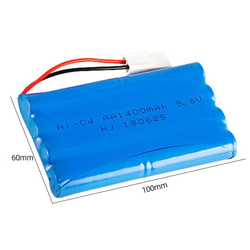 3.6V/4.8V/6V/7.2V/8.4V/9.6V 1400mah Ni-CD AA1400mah Rechargeable Battery Pack For Remote Control Toys Electric Car Volt SM Plug: 9.6V 1PCS EL-2P