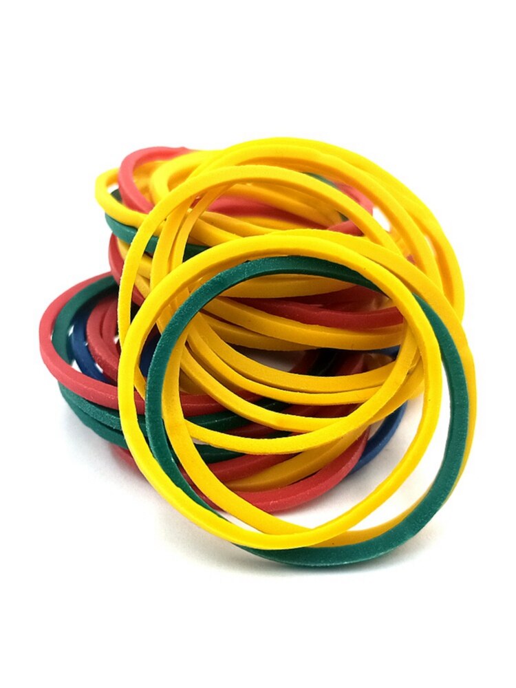 26Mm 40Mm 60Mm Diameter 3 Specificaties Mix Colorhigh Elasticiteit Magische Training Rubber String Rubber Band Van Briefpapier houder