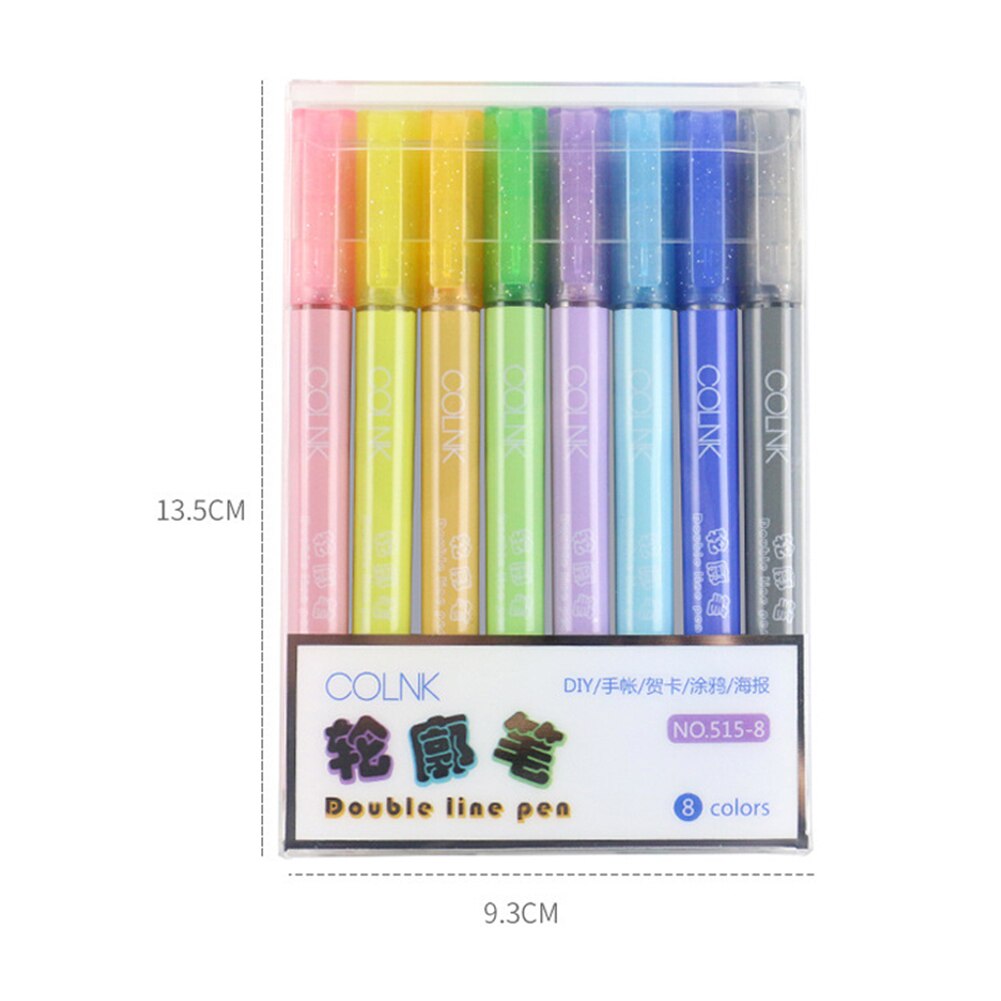 ARTLINE Decorite Markers 1.0mm Set van 4 Pastel Kleuren verpakt in een