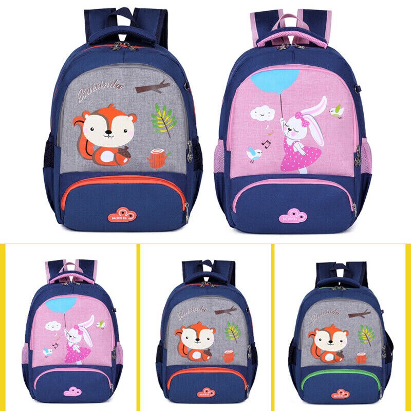 bambin bébé garçons filles sac d'école mignon dessin animé animal lapin sac à dos étanche décontracté portable sac d'école pour enfants