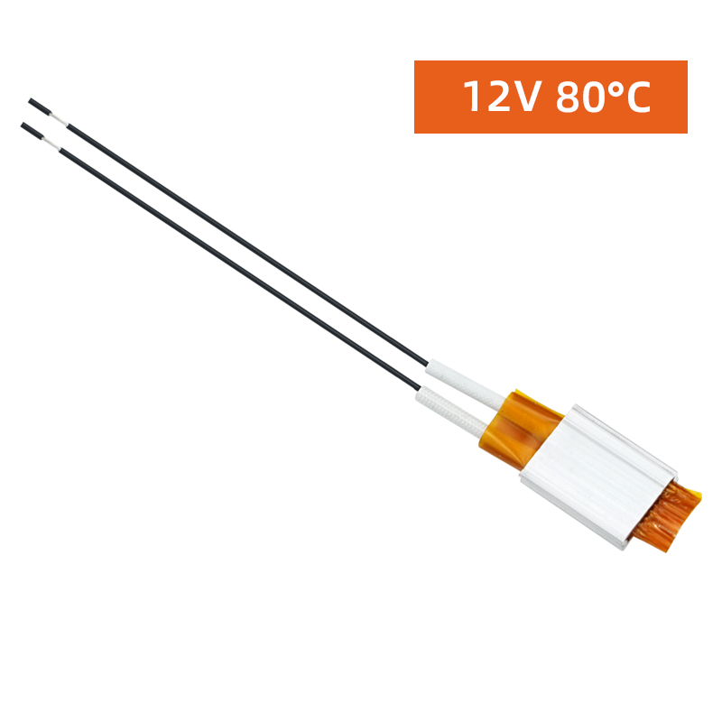 1 Uds. Elemento calefactor PTC incubadora calentada de cerámica DIY accesorios para incubadora de huevos equipo de incubación 220V/110V/12V 1-2 uds: S / Blanco
