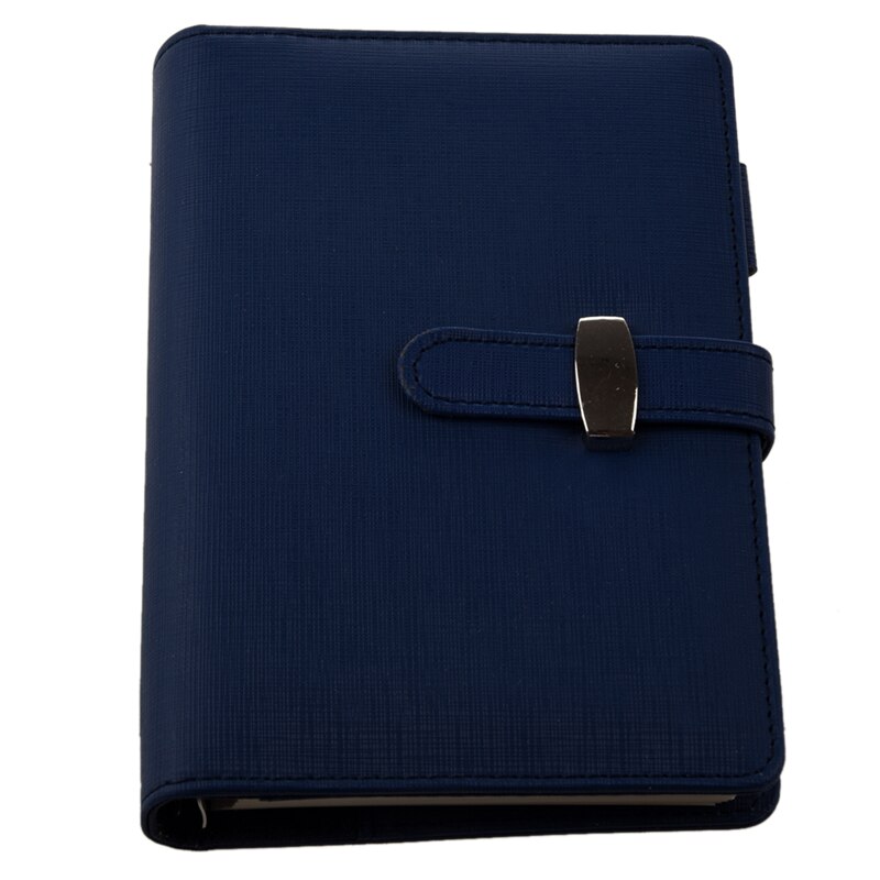 Pocket Organiser Planner Leather Filofax Diary Notebook Blue: sky blue