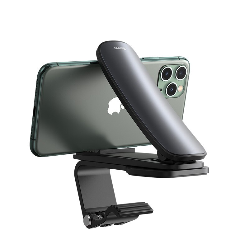 Baseus Dashboard Supporto Del Telefono Dell'automobile Per il iPhone 11 Pro XS Max Xr 6s di Clip Universale del Supporto Dell'automobile Del Supporto Del Basamento per Xiaomi Samsung Huawei: Black