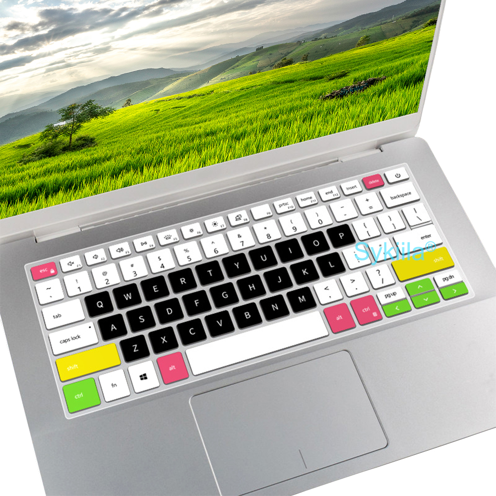Housse de protection pour clavier Dell Inspiron 13, 14, 5482, 5485, 5488, 5491, 7368, 7372, 7373, 7375, 7378, 7380, 7386, 7466