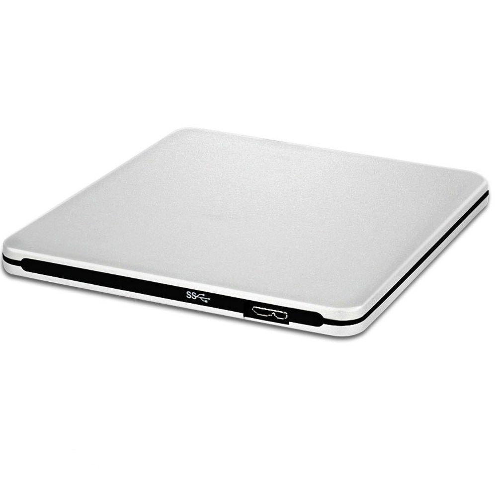 9.0mm/9.5mm Slot in USB 3.0 SATA Interface Laptop Notebook DVD RW Blu-ray Burner Drive External Case Enclosure Caddy