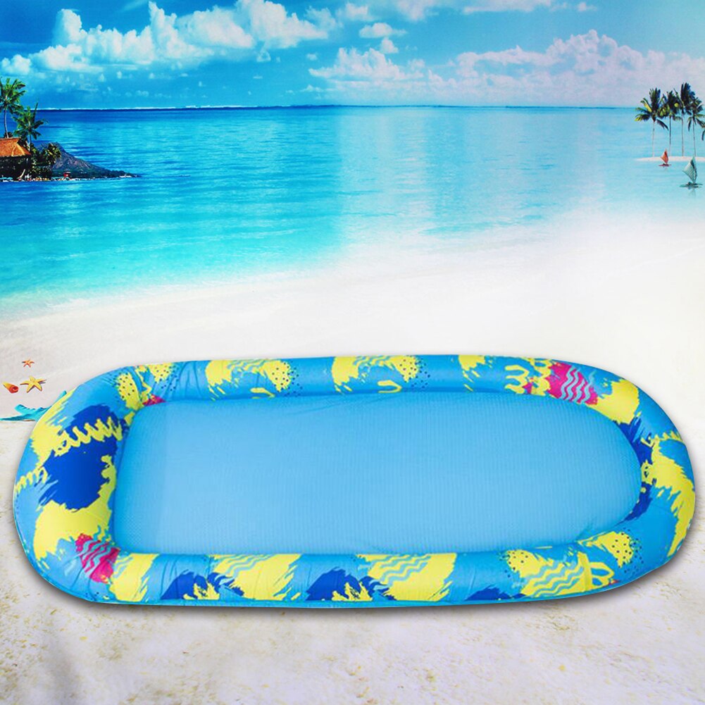 1.8m*8m Inflatable Water Hammock Summer Portable Floating Cushion Air Bed Folding Swimming Pool Air Mattress Water Party Toys