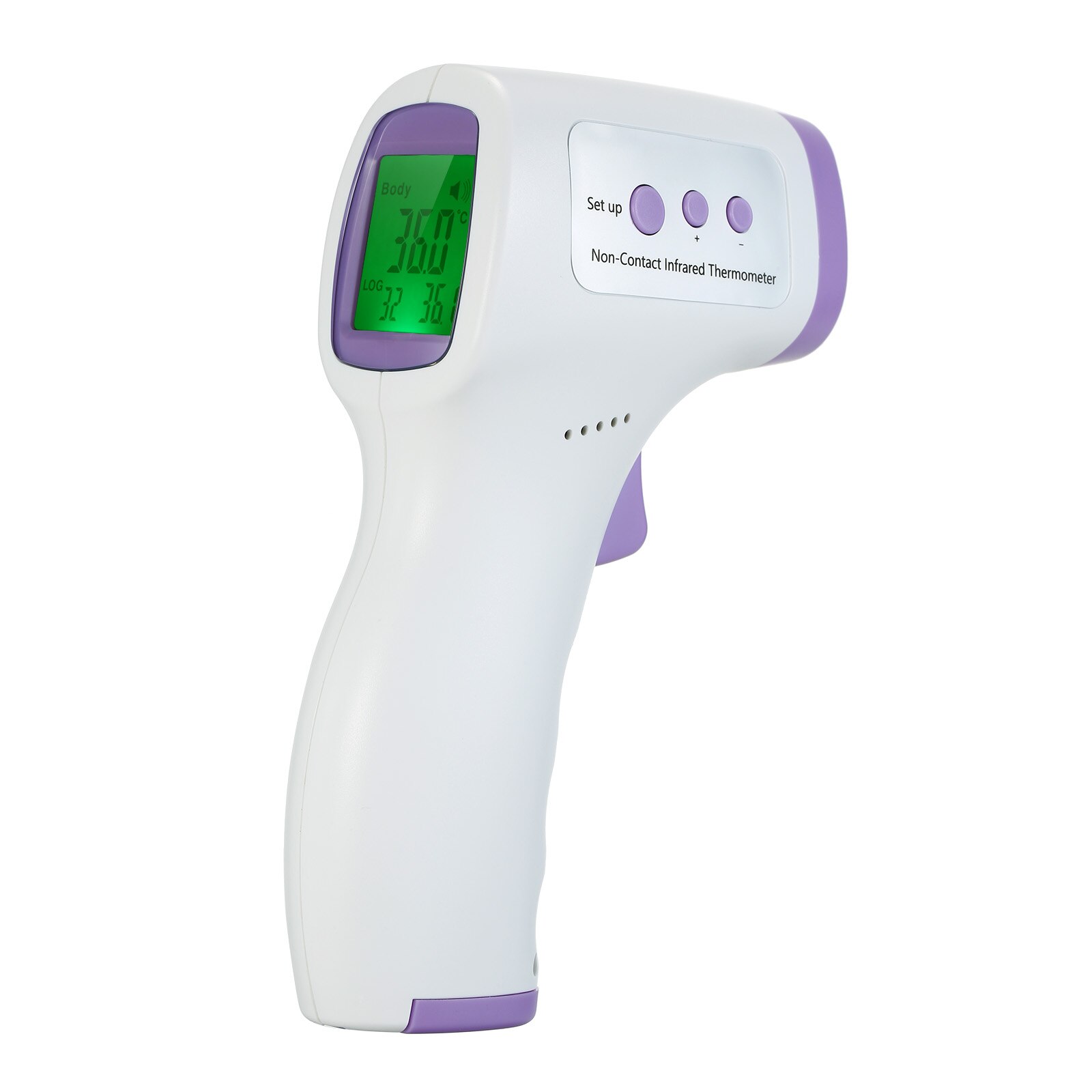 Termómetro Digital de mano LCD, medidor de temperatura, alarma de fiebre, infrarrojo sin contacto, herramientas para el hogar: Style 04