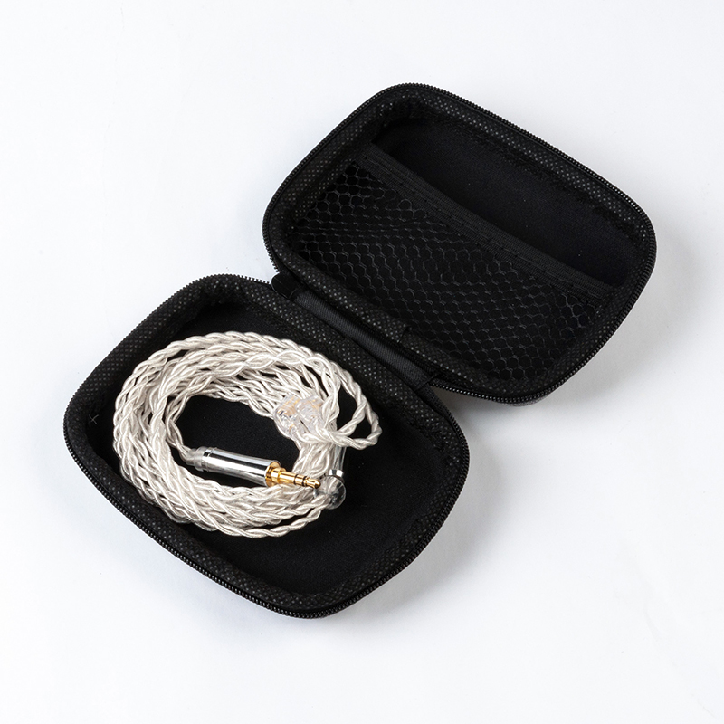TRI Through 4 Core High purity 5N Single Crystal Copper winding cable 2pin/MMCX/QDC/TFZ with 2.5/3.5/4.4 Connector KS2