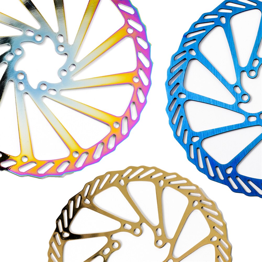 Rotori del freno per bicicletta a scelta, rotore del freno a disco per bici da strada MTB in acciaio 160mm/180mm/203mm, per linea centrale SHIMANO SRAM