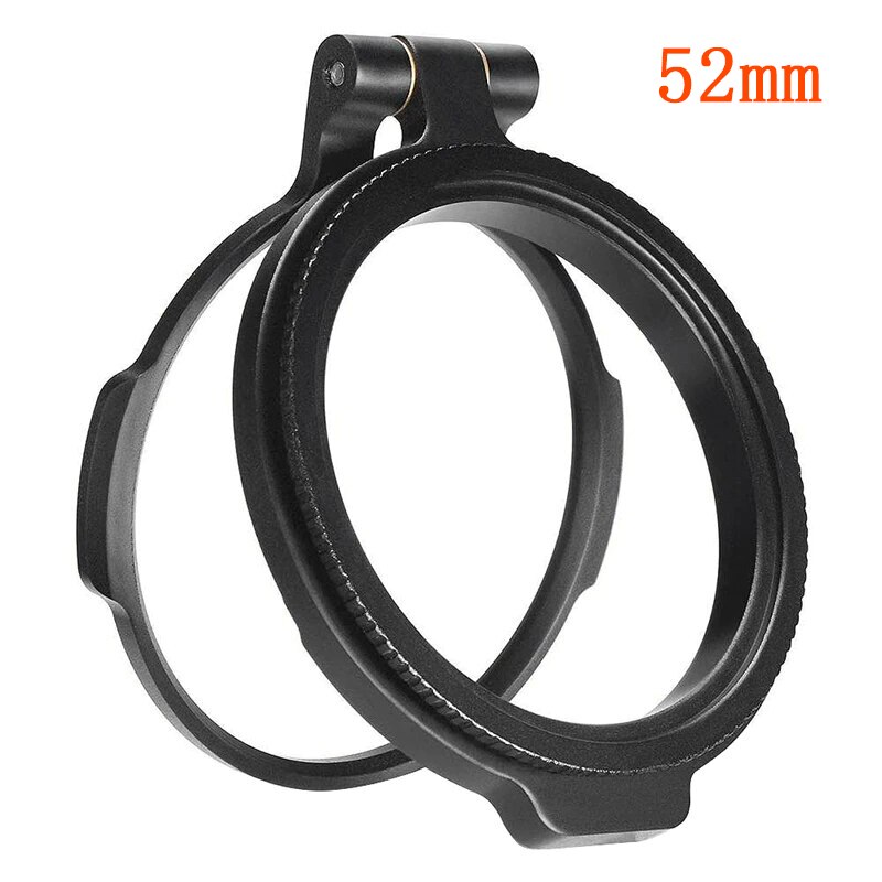 UURig RFS ND Filter Quick Release DSLR Camera Accessory Quick Switch Bracket for 58mm 67mm 72mm 77mm 82mm DSLR Lens Adapter Flip: 52 mm