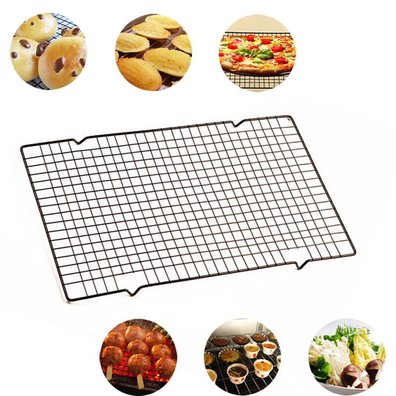 Nonstick Carbon Steel Cake Cooling Rack Holder Cookies Biscuits Bread Drying Cooler Stand Baking Tools MU