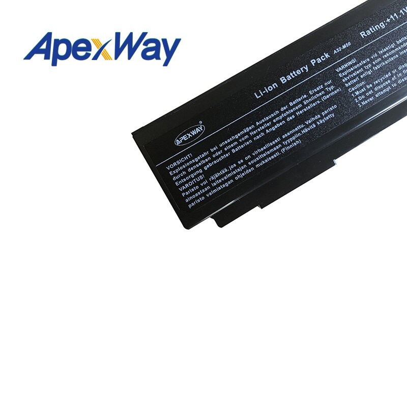 Batería del ordenador portátil para Asus N61 N61J N61D N61V N61VG N61JA N61JV N53 A32 M50 M50s N53S N53SV A32-M50 A32-N61 A32-X64 A33-M50
