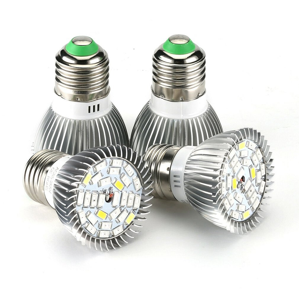 Led 28W Organische Indoor Planten Geen Blinde Hoek Verlichting Lamp Hydrocultuur Kas Plantengroei Lampen