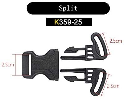 Pince de sécurité pour siège de voiture à 3 points, avec boucle fixe pour siège de voiture pour bébé, harnais de ceinture de sécurité, pince poitrine pour enfants pince B: Default Title
