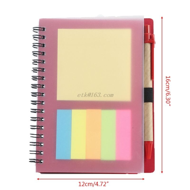Sticky Notes Notepad Kawaii Stationery Diary Notebook with Pen Office School Supplies Student