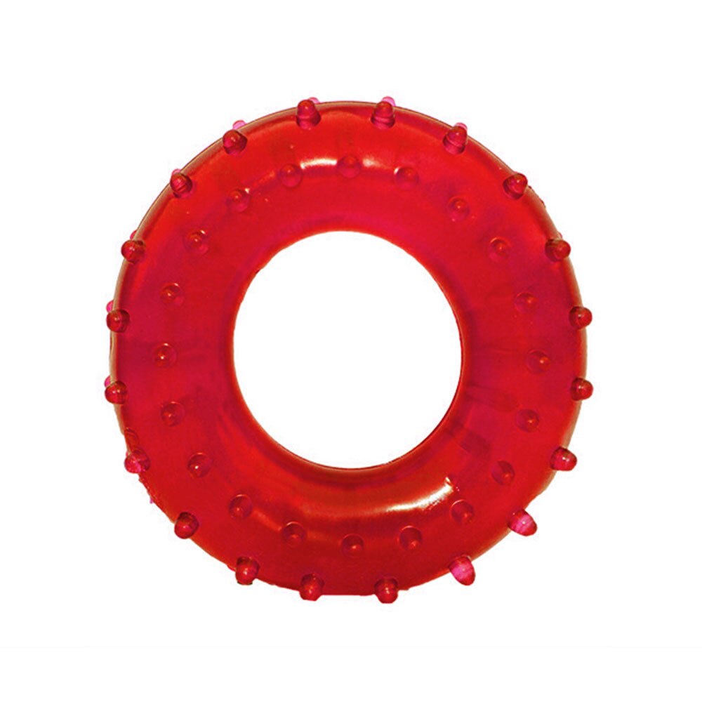 1Pcs BYEPAIN Hand Gripper Ring Rubber Rings Muscle Power Training Silica Gel Loop Expander Training Sport Exerciser Finger: Red