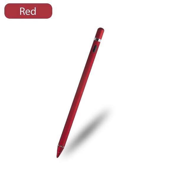 Stylus pekpenna för apple pencil ipad iphone 6 7 8 plus x  xs 11 pro max för samsung huawei xiaomi oppo vivo smartphone surfplatta: Röd