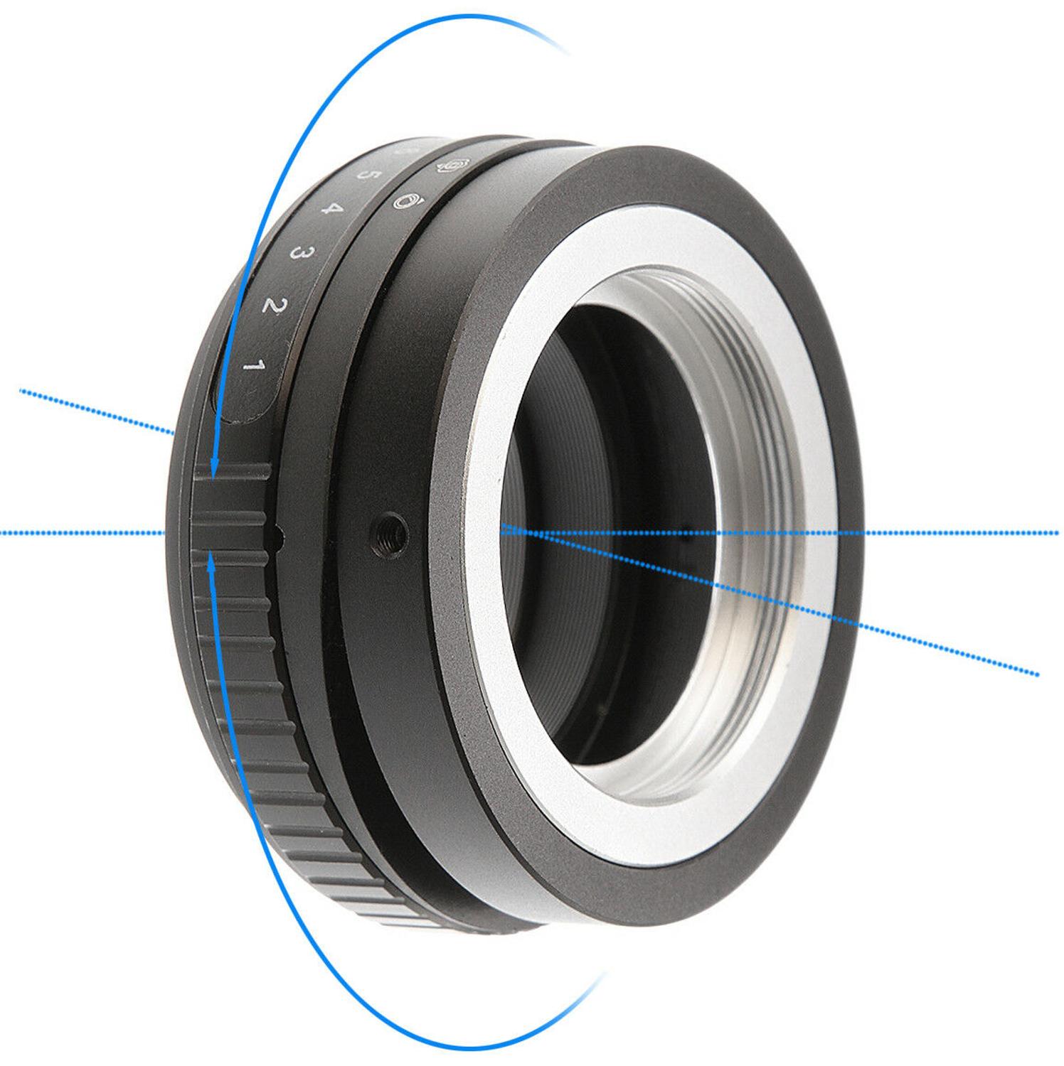 M42-FX tilt shift adaptador anel para m42 montagem lente para fujifilm x fx X-T2 X-T1 xm1 xh1 xe2 xe1 360