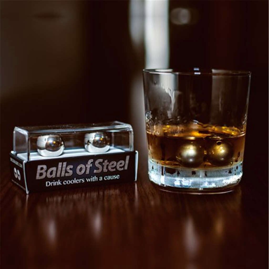 Stainless Steel Ice Cubes Keep Drink Cold Longer Reusable Chilling Stones For Whiskey Wine Party Bar Tool Drinking #T2P