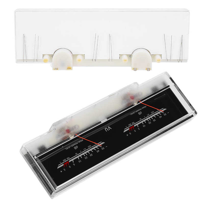 P‑78WTC‑OG VU Meter Dual Header DB Amplifier Level Audio Meter with Backlight Accessory Power Meter