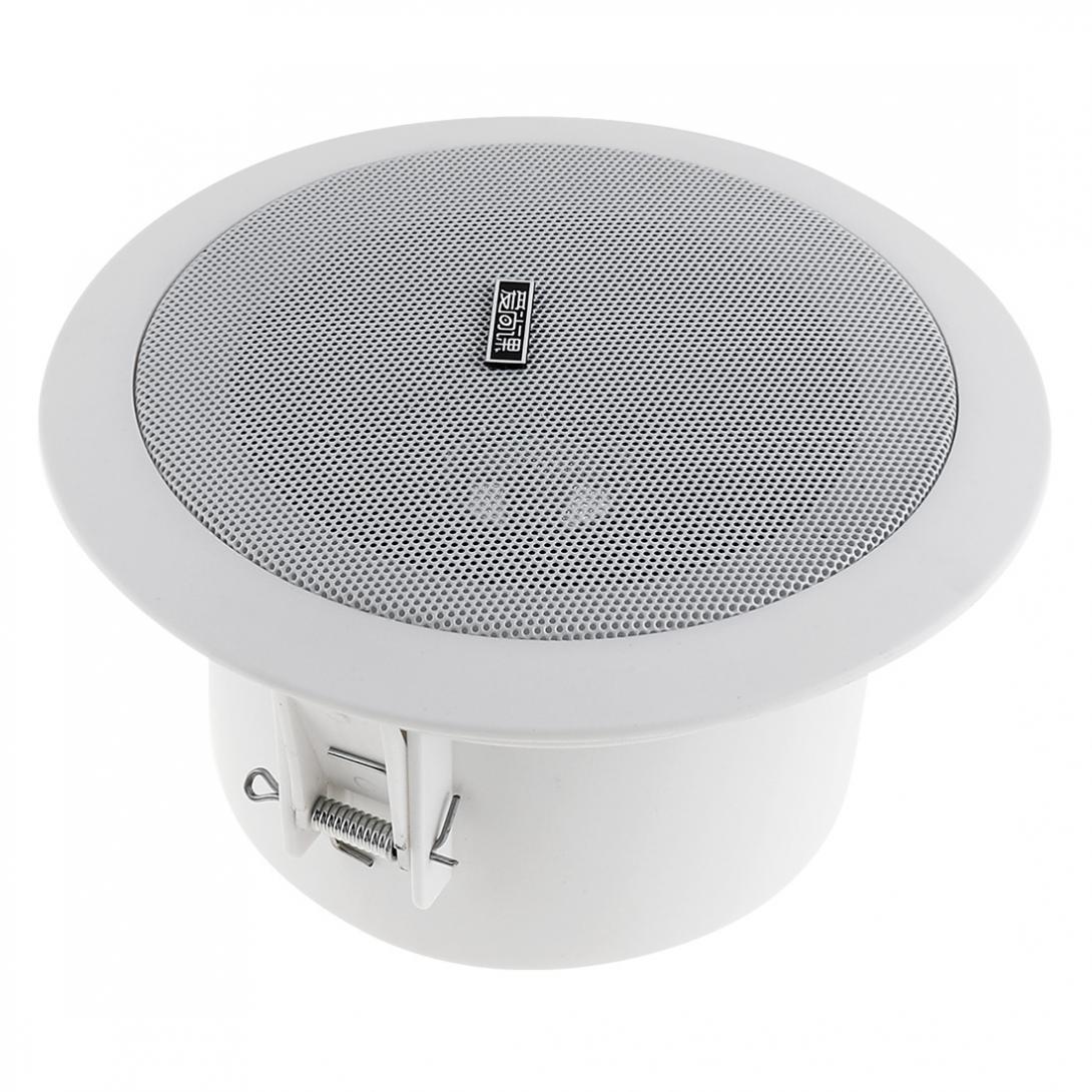 4,5 pulgadas 3/6W impermeable hogar incrustado Radio techo altavoz de difusión pública fondo de música altavoz para el hogar