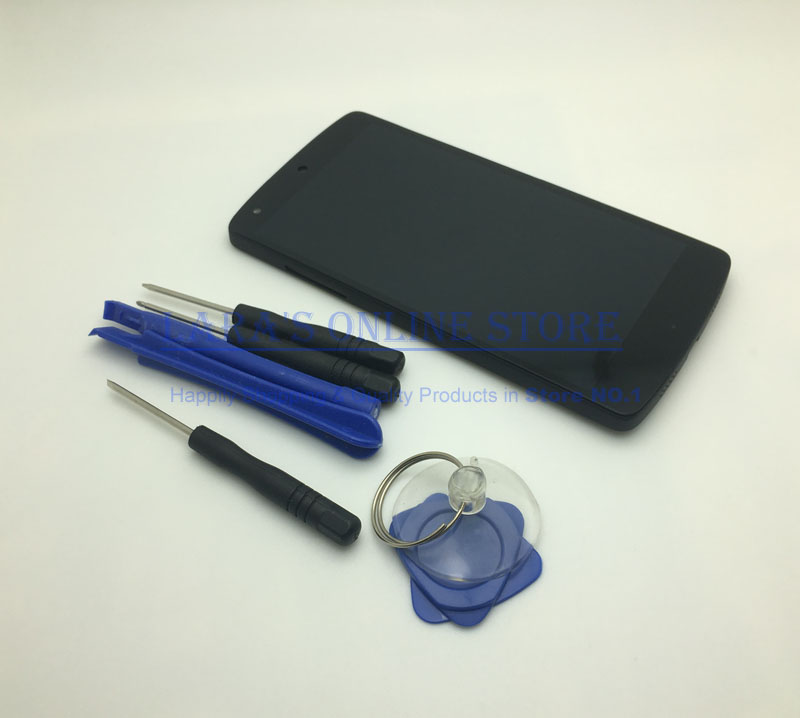 100% Tested for 4.95&quot; LG Nexus 5 LCD Touch Screen Digitizer Assembly For LG Nexus 5 Display D820 D821 Screen Replacement