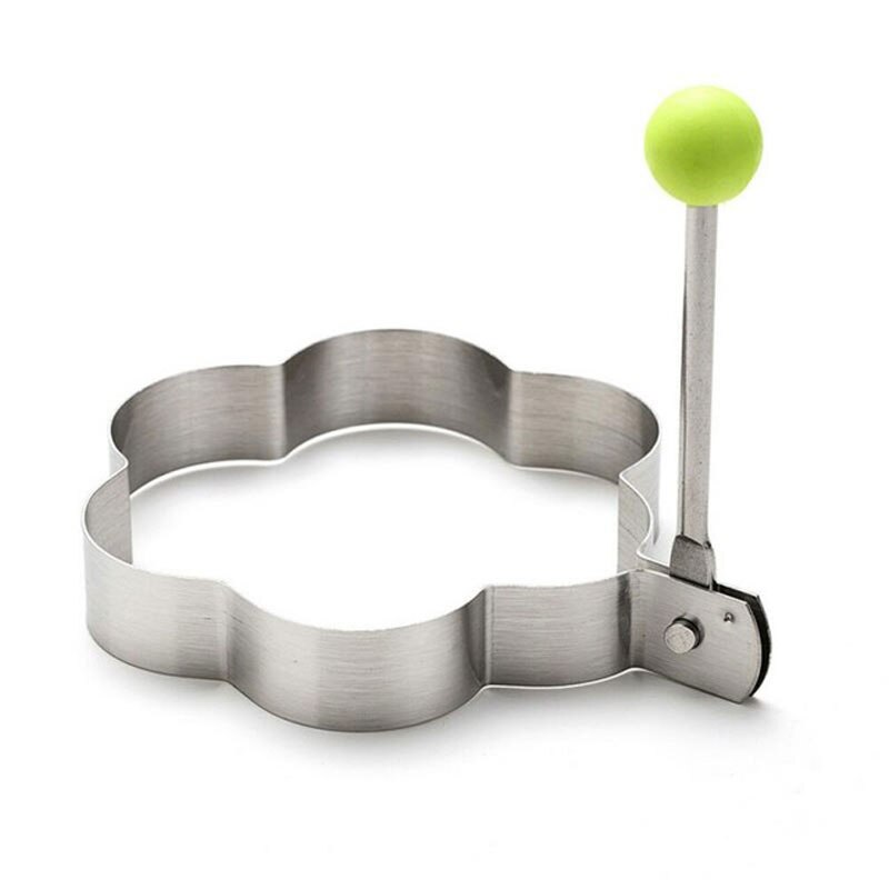 Utensilios de cocina para freír huevos, molde de acero inoxidable para freír huevos, herramientas para freír tortitas, molde para hornear, accesorios de cocina: 3